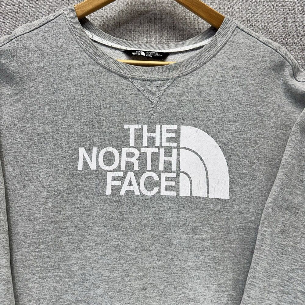 The North Face Crewneck Sweatshirt Men's Size XL Fleece Pullover - Picture 3 of 8